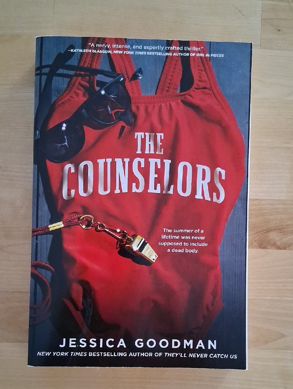 Original Penguin Red and White 'The Counselors' Book Cover